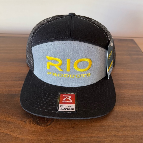 Adult Rio 7 Panel Mesh Hat - Picture 2 of 4